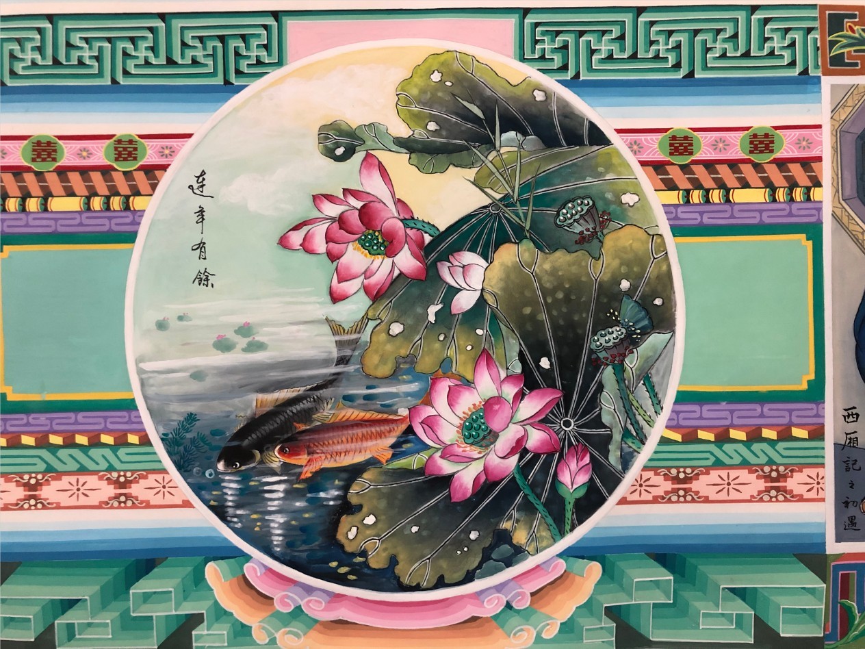 第二届山西艺术节"晋土奇花"炕围画展在太原