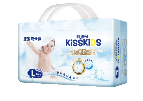 KISSKIDS纸尿裤 打造宝宝安心妈妈放心的产品