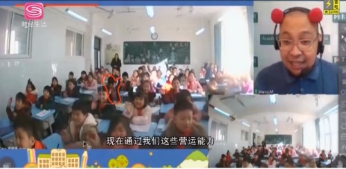深圳电视台专访阿卡索王志彬：优质持证外教和“双师课堂”助推教育公平