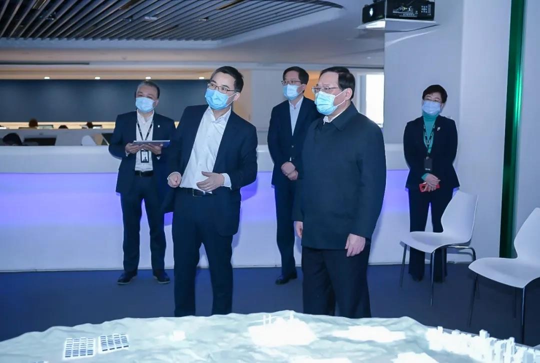上海市委书记李强新年后企业首访到远景，关注绿色科技与智慧城市