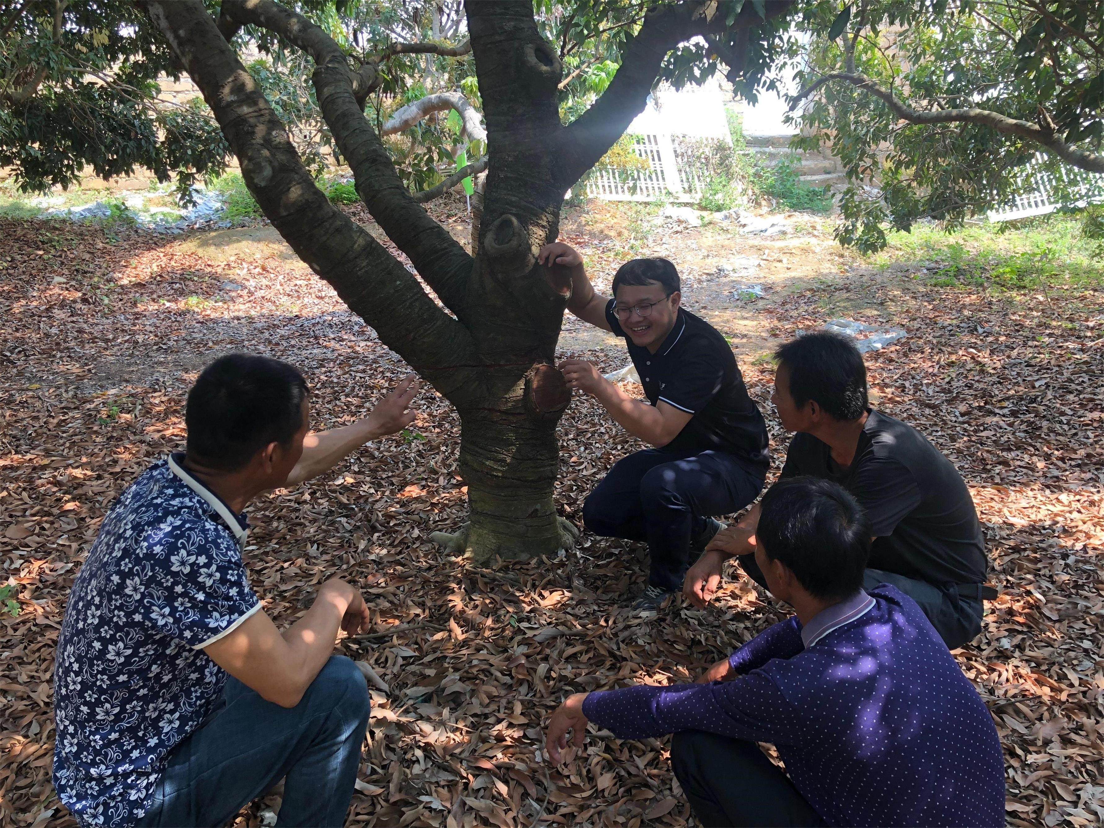 第一队由张帮红,利峰和刘玮斌三位老师依次赴陆河县的护二村,内洞村