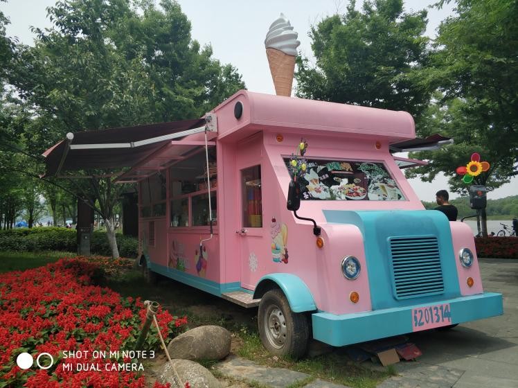 齐田科技打造东湖景区网红餐车