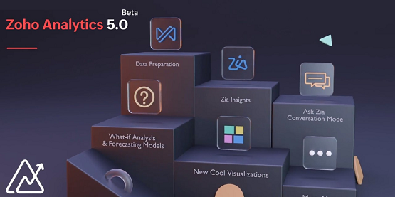 全球领先的CRM厂商Zoho推出全新AI+BI的数据分析平台——Zoho Analytics 5.0