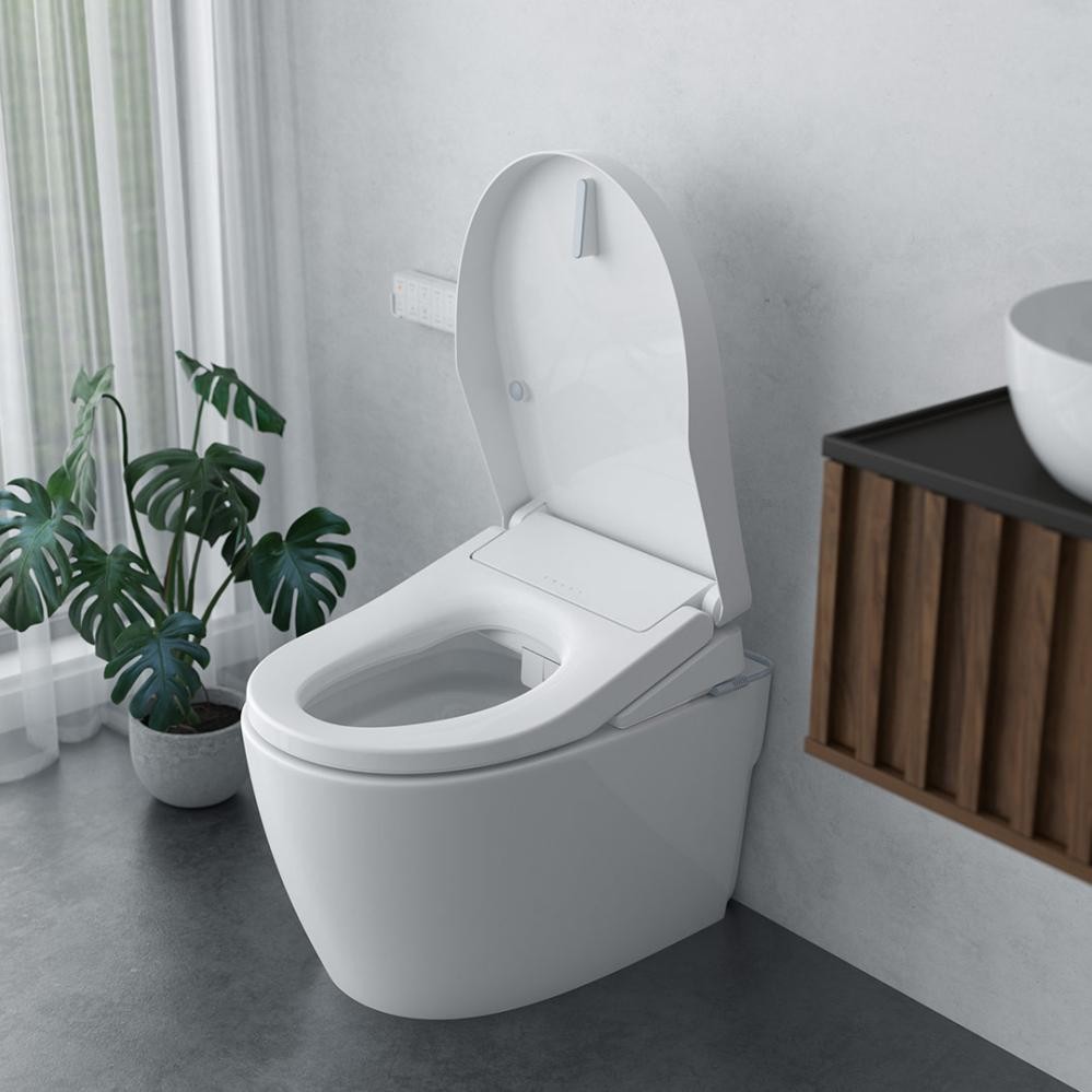智米智能马桶盖S，强劲清洁，打造健康舒适的卫浴环境！