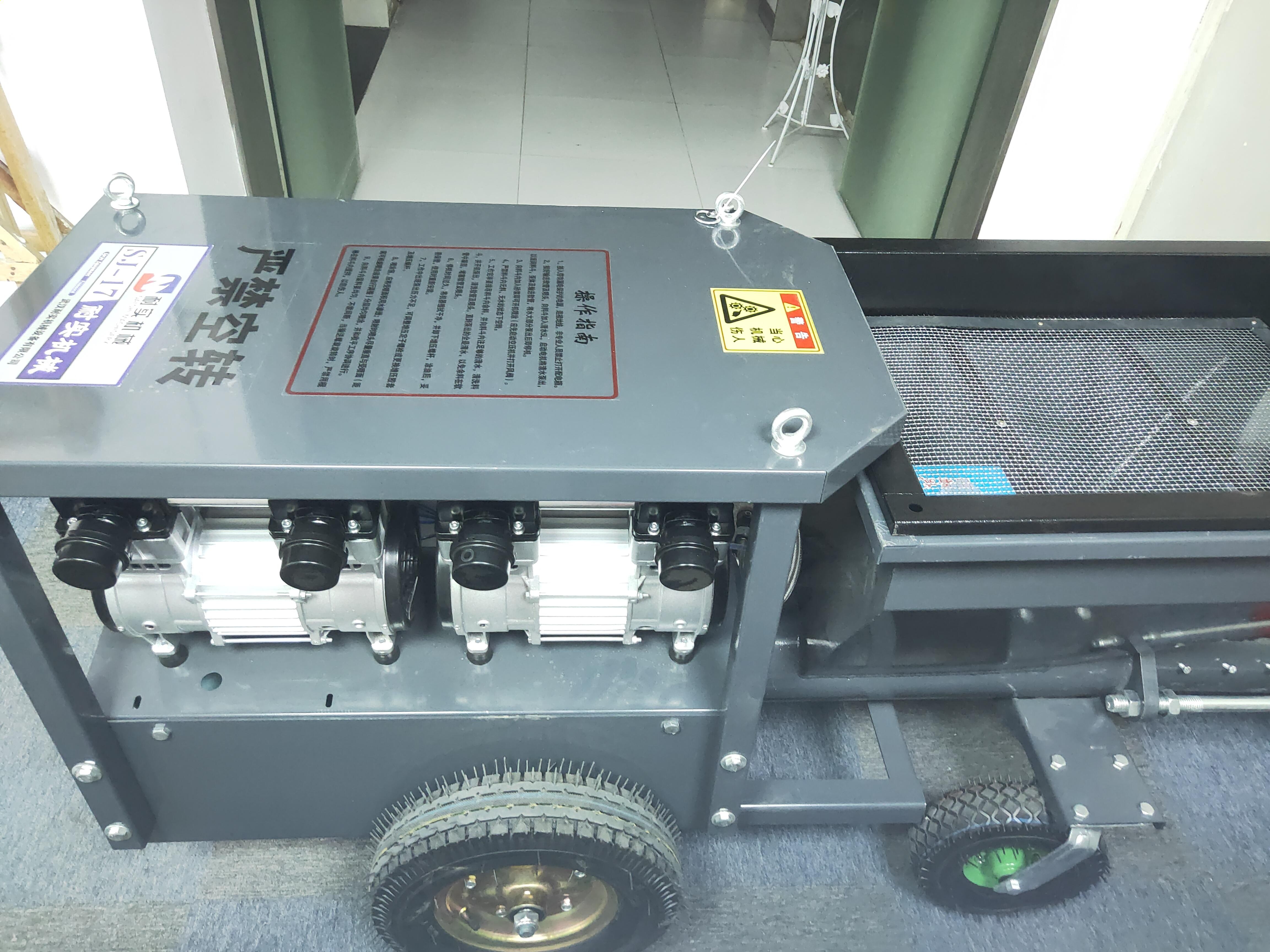 武汉耐实机械设备有限公司喷涂机粉墙机的特点！