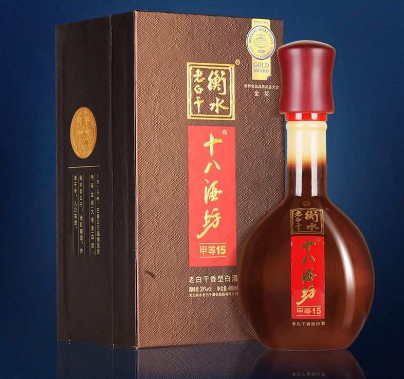 名酒品鉴：衡水老白干十八酒坊甲等15VS剑南春水晶剑