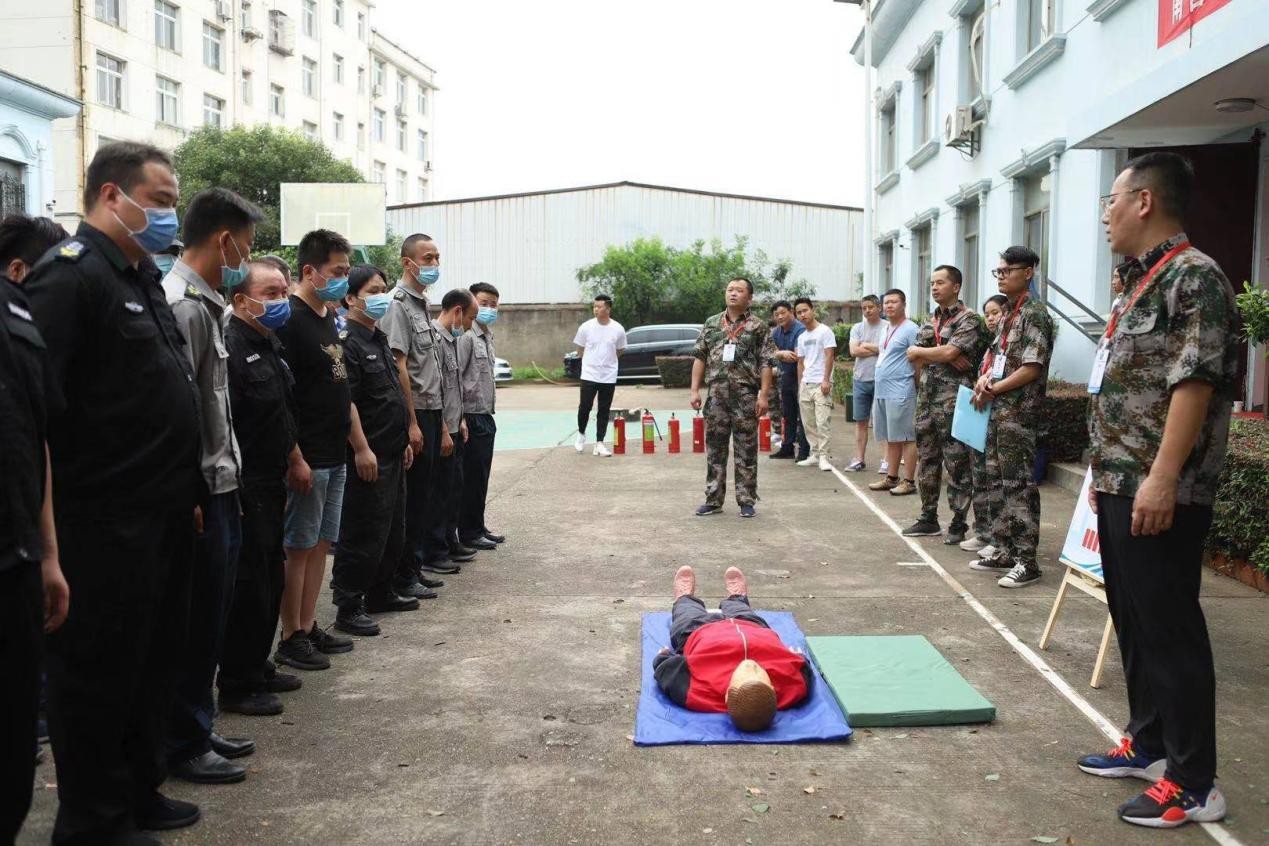 江西省见贤思齐职业培训学校成功举办保安员首期持证上岗培训班