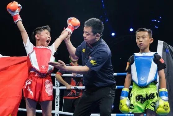 河南卫视《武林风》栏目组办的武林风青少年搏击公开赛走进山东济南