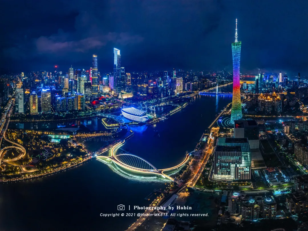 时尚媒体insdaily携手广州塔推出城市夜景大片