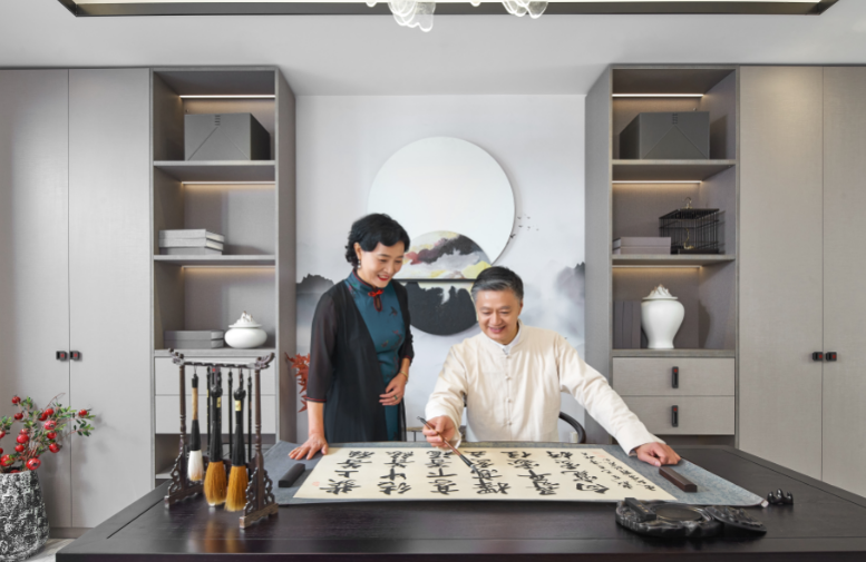 新中式引领家居行业风尚标 中国元素柏厨集成家居云涧完美融合现代设计