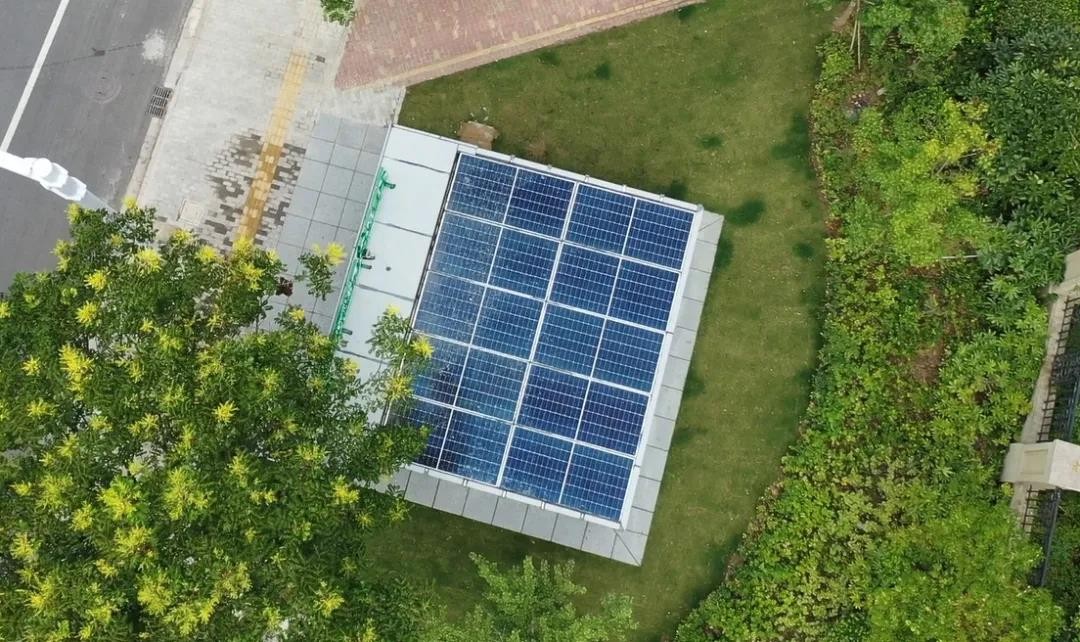 固德威为泰州首个零碳回收小屋提供24小时绿电