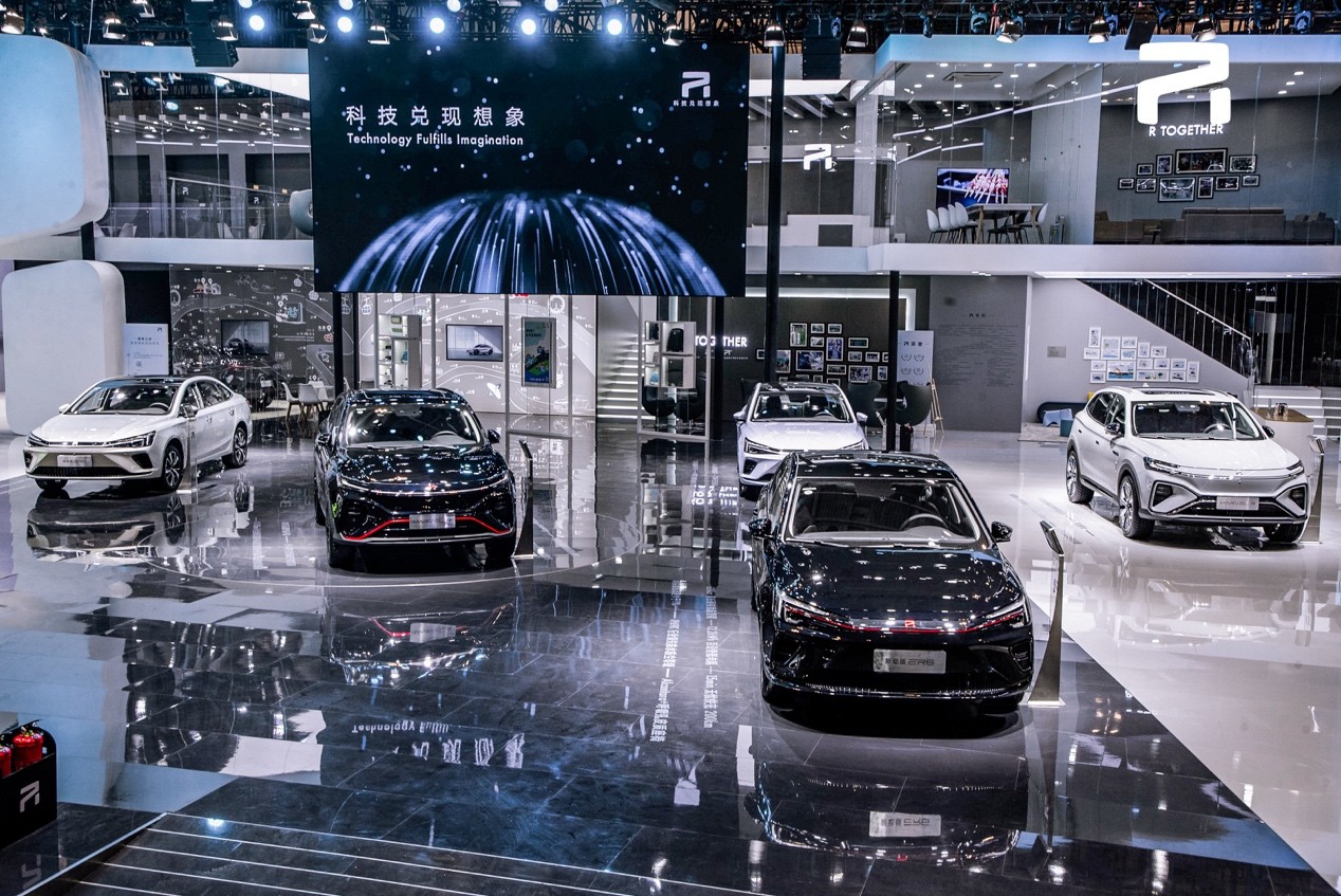 量产版ES33领衔 R汽车携全系产品阵容重磅出击2021天津车展