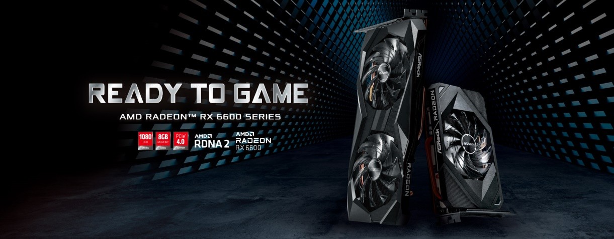 华擎科技发布AMD Radeon RX 6600系列显卡