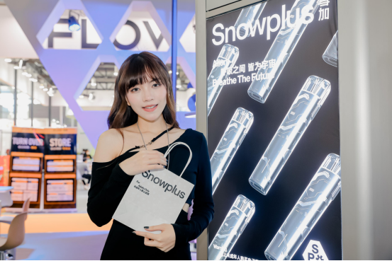 雪加Snowplus携全系产品亮相深圳IECIE电子烟展，一次性陶瓷芯小烟广受好评