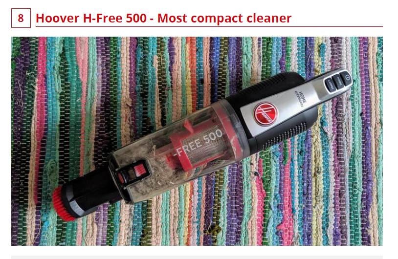 在英国：海尔智家旗下Hoover吸尘器获推荐