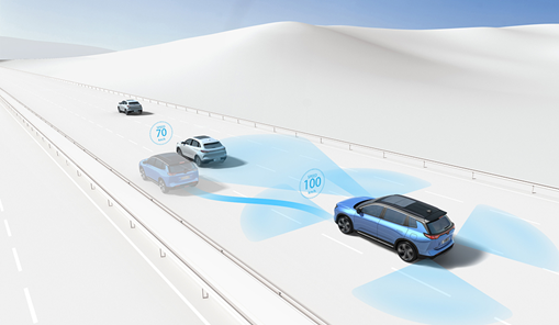 无人驾驶车型威马W6 ，进一步提升了智能体验