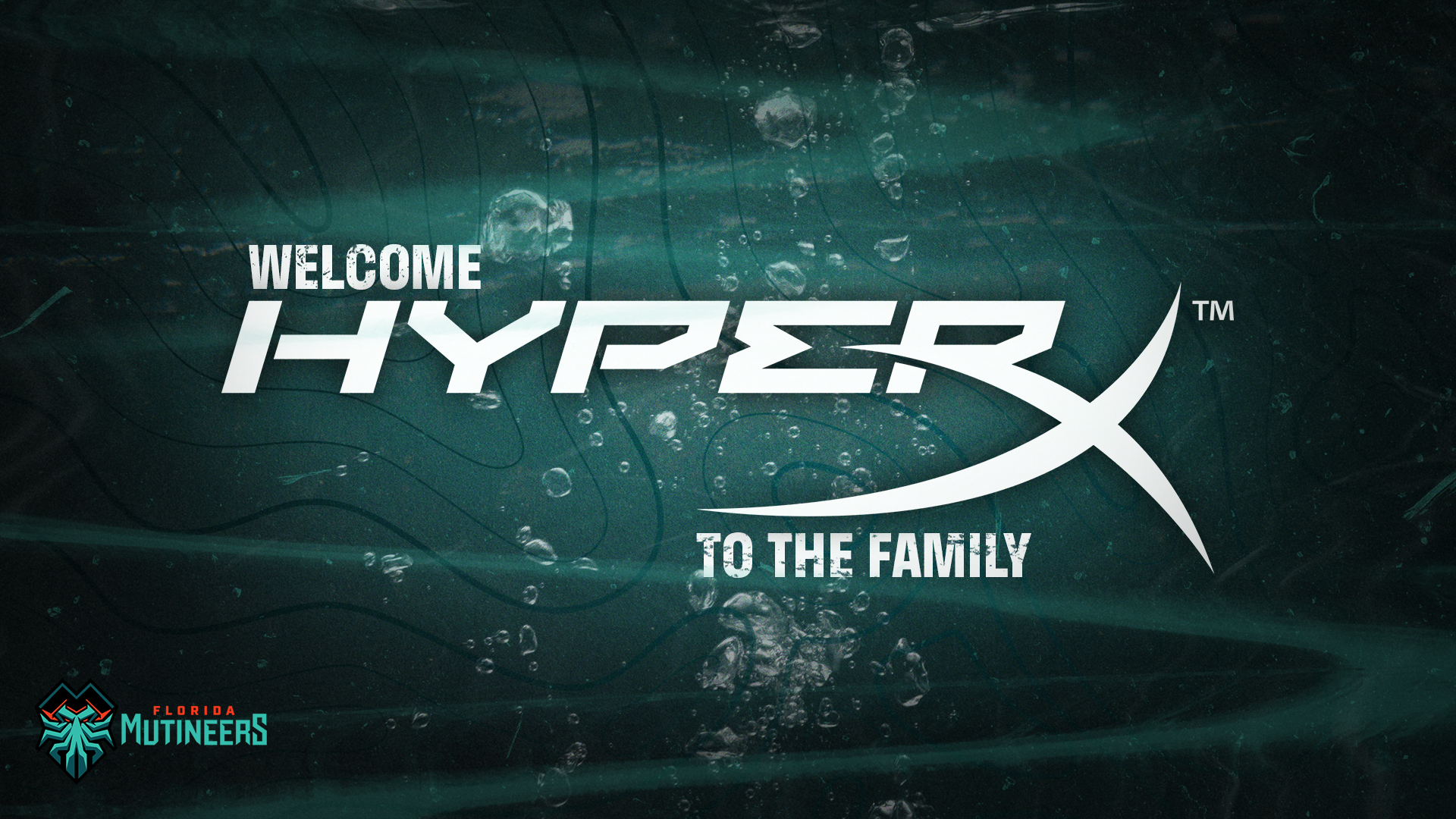 HyperX成为Florida Mutineers战队官方耳机及麦克风供应商