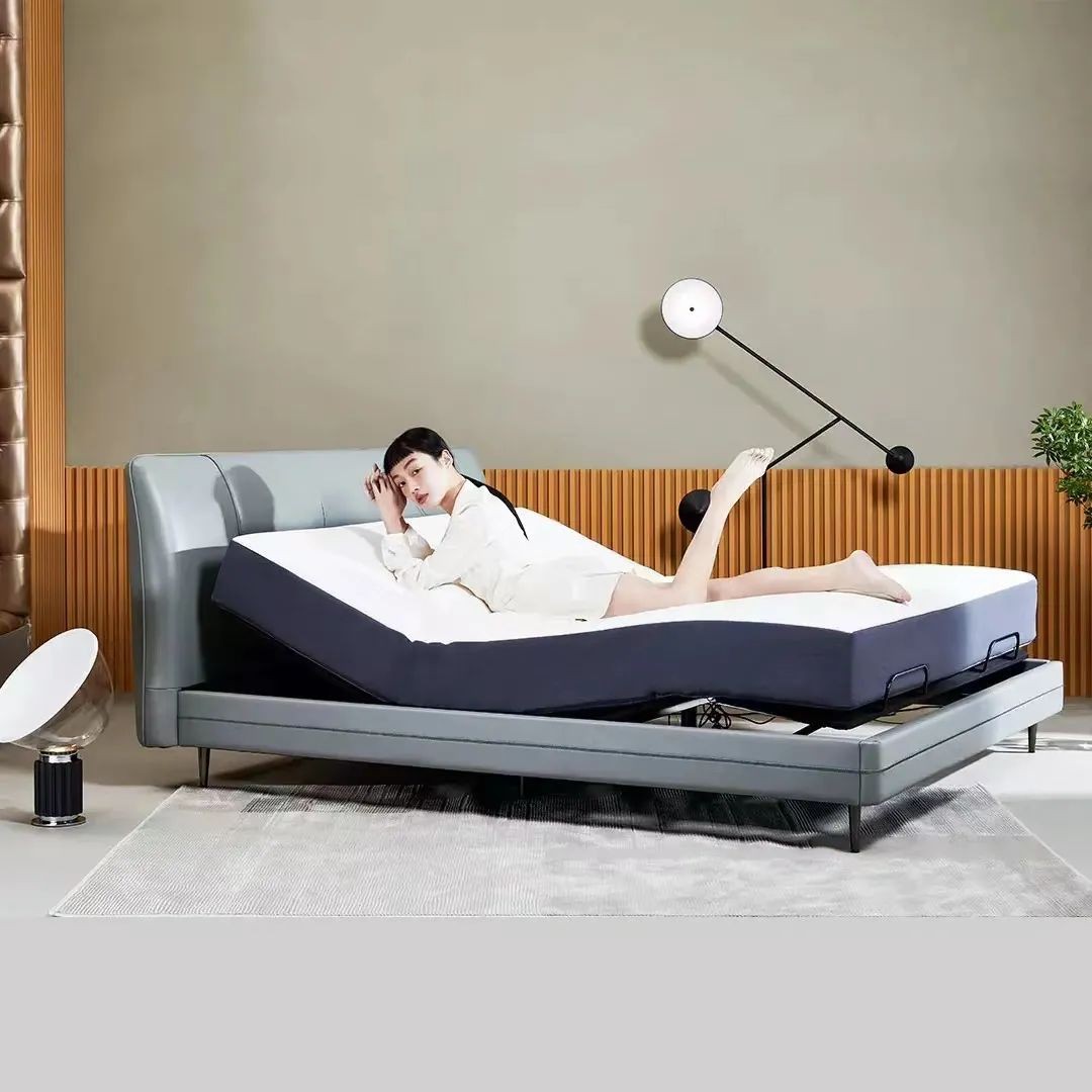 小米有品开售趣睡科技新款电动床：8H Feel真皮智能电动床X