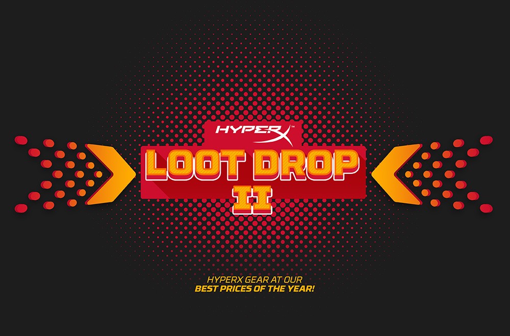 HyperX舉辦第二屆粉絲答謝活動：HyperX Loot Drop 2