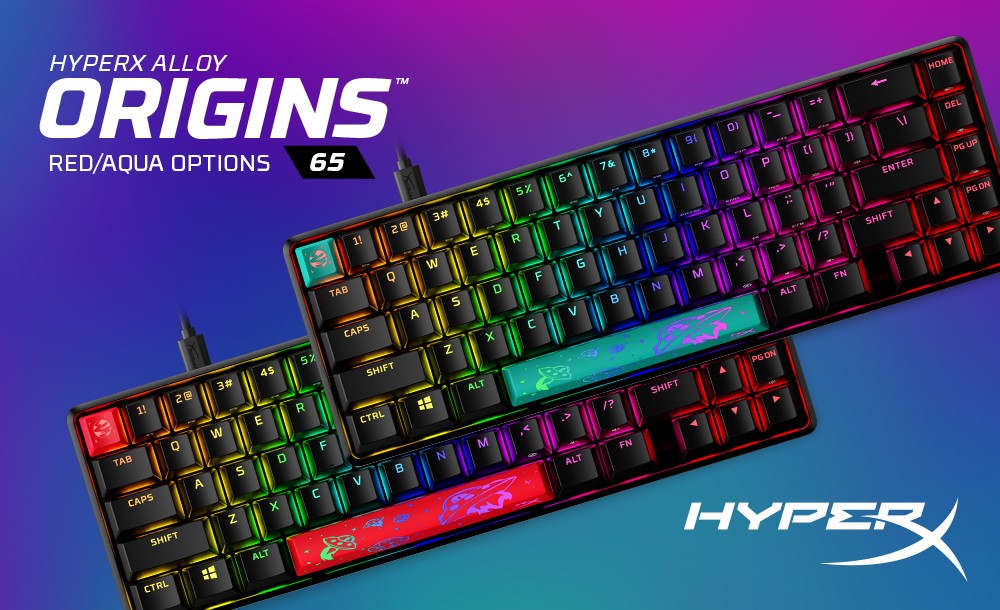 HyperX Alloy Origins 65起源65游戏机械键盘全新上市 