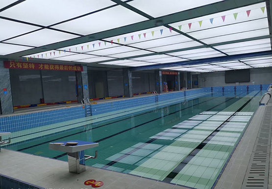广州千叶RAYKEN瑞凯泳池设备，又为湖南打造高标准泳池