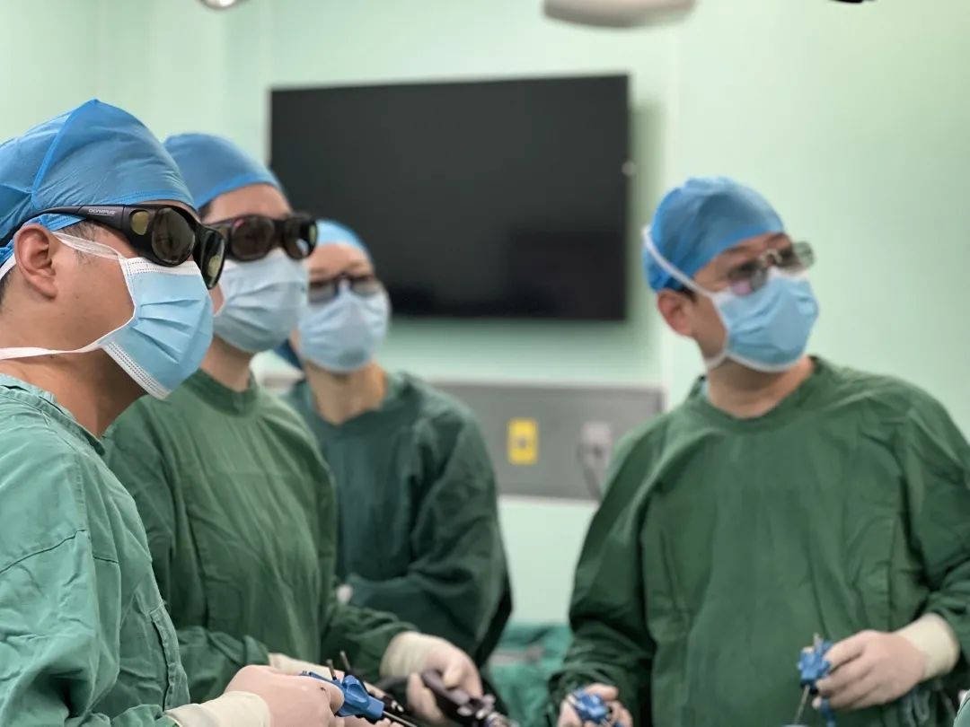 苏州明基医院成功开展腹腔镜下胰体尾切除+脾切除术