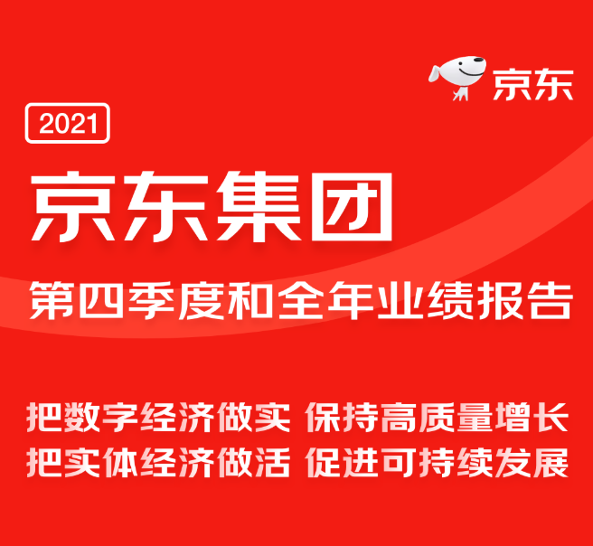 京东发布2021年第四季度和全年业绩：数实融合带动中小企业数字化转型