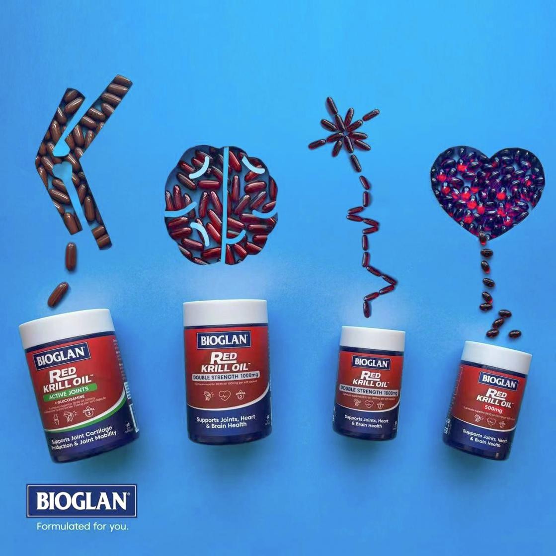 关注“他”健康！Bioglan宝兰红磷虾油助男性焕发身体活力