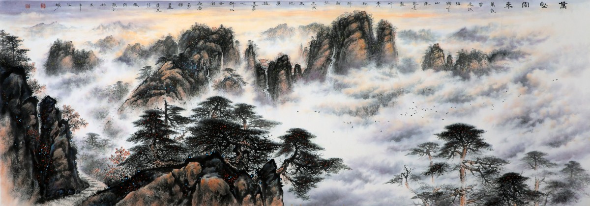 罗树辉，用如椽健笔展示“岭南画派”的风采(图2)