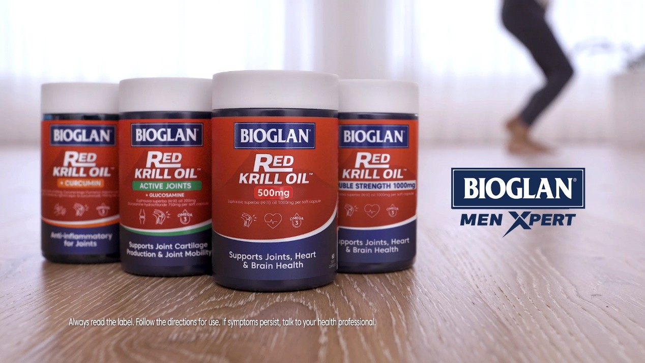 @健身党，补充Bioglan宝兰红磷虾油，让你练得更好、更强！