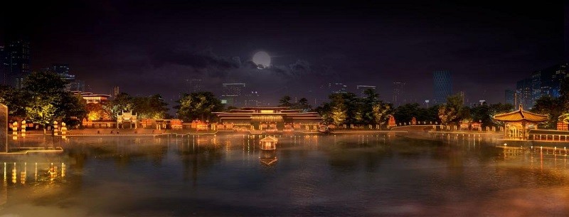 江西城市夜游新地标 后河·梦回庐陵景区即将亮相！