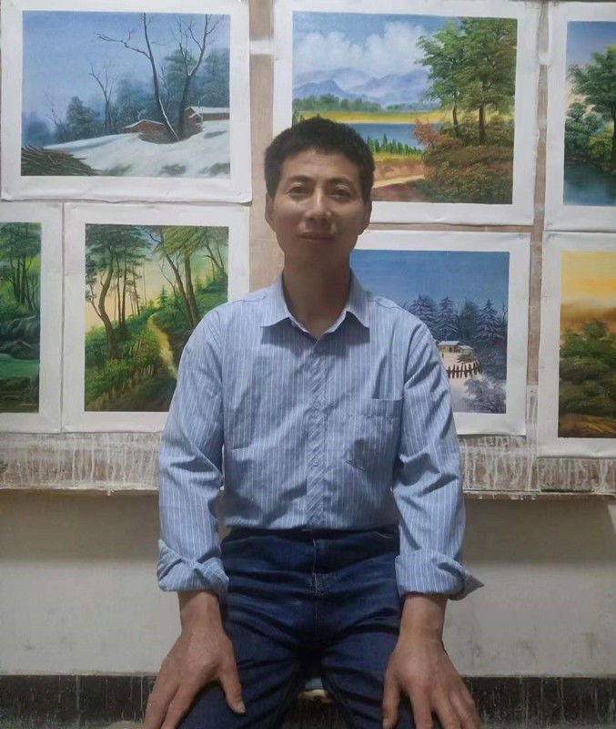 著名油画家杨跃飞——作品欣赏