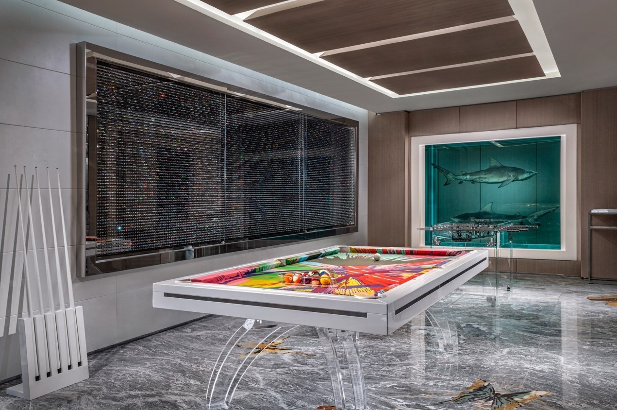 艺术家damien-hirst用6.9亿美元打造全球最贵套房 来跟网红陈诗青Ash看看吧