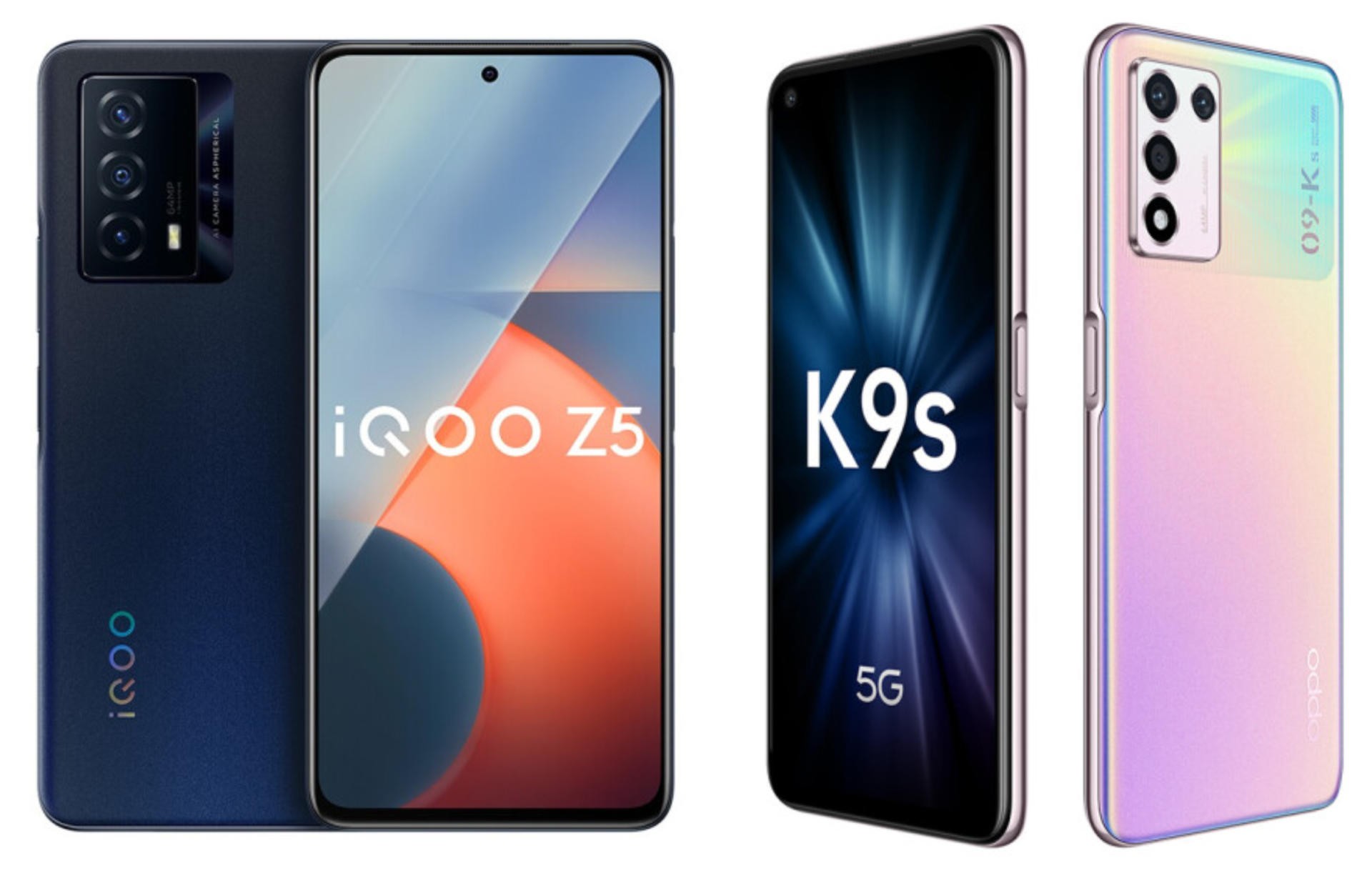 千元档手机推荐，iQOO Z5、OPPO K9s值得选择