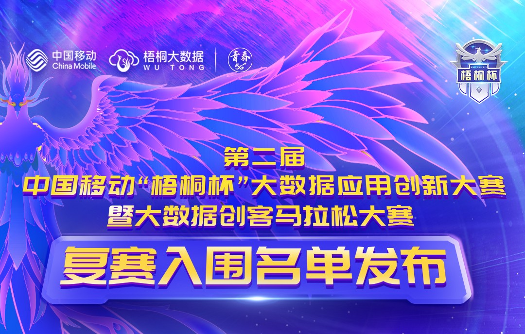 第二届中国移动“梧桐杯”大数据应用创新大赛 初赛告捷暨复赛启动