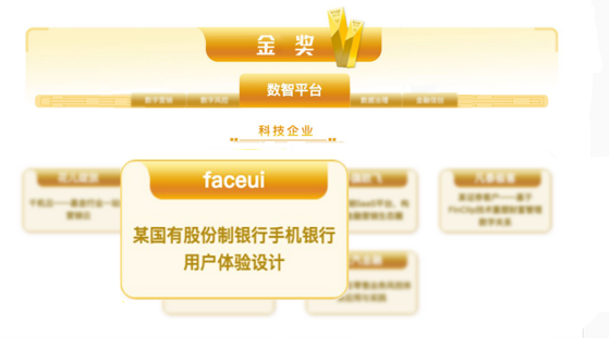 打造全新一代“智能财富管家”，faceui荣获第五届( 2022)数字金融创新大赛金奖