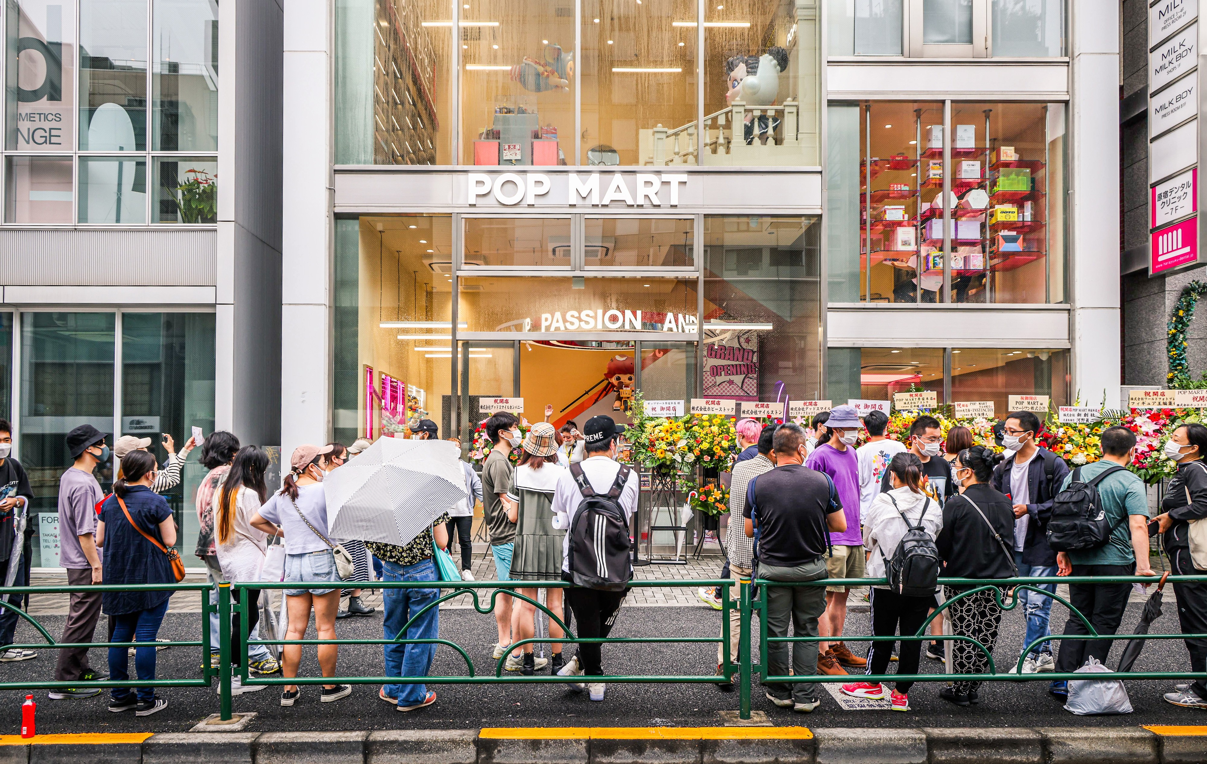 海外业务持续推进  泡泡玛特日本首店亮相东京