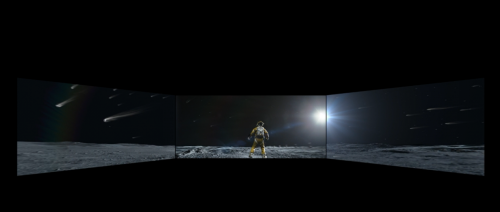 《独行月球》“含腾量”超标 ScreenX 270°三面屏带你魂穿月球(图5)