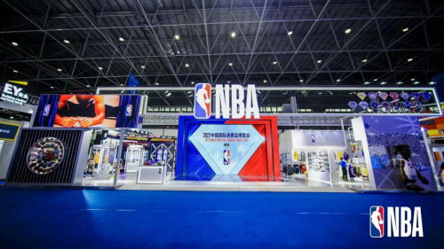 NBA再度亮相消博会 科技感十足为观众呈上篮球嘉年华