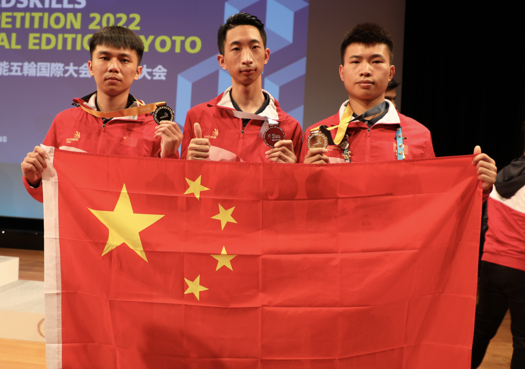 祝贺！三雄极光助力中国健儿摘世界技能大赛金牌