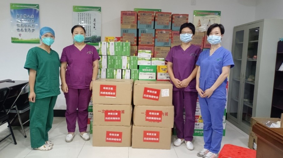 幸棉助力防疫，向海珠區衛健局捐贈近萬件生活物資