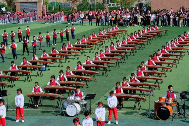 蚌埠博雅培文实验学校“庆祝二十大，争做好少年”秋季运动会开幕