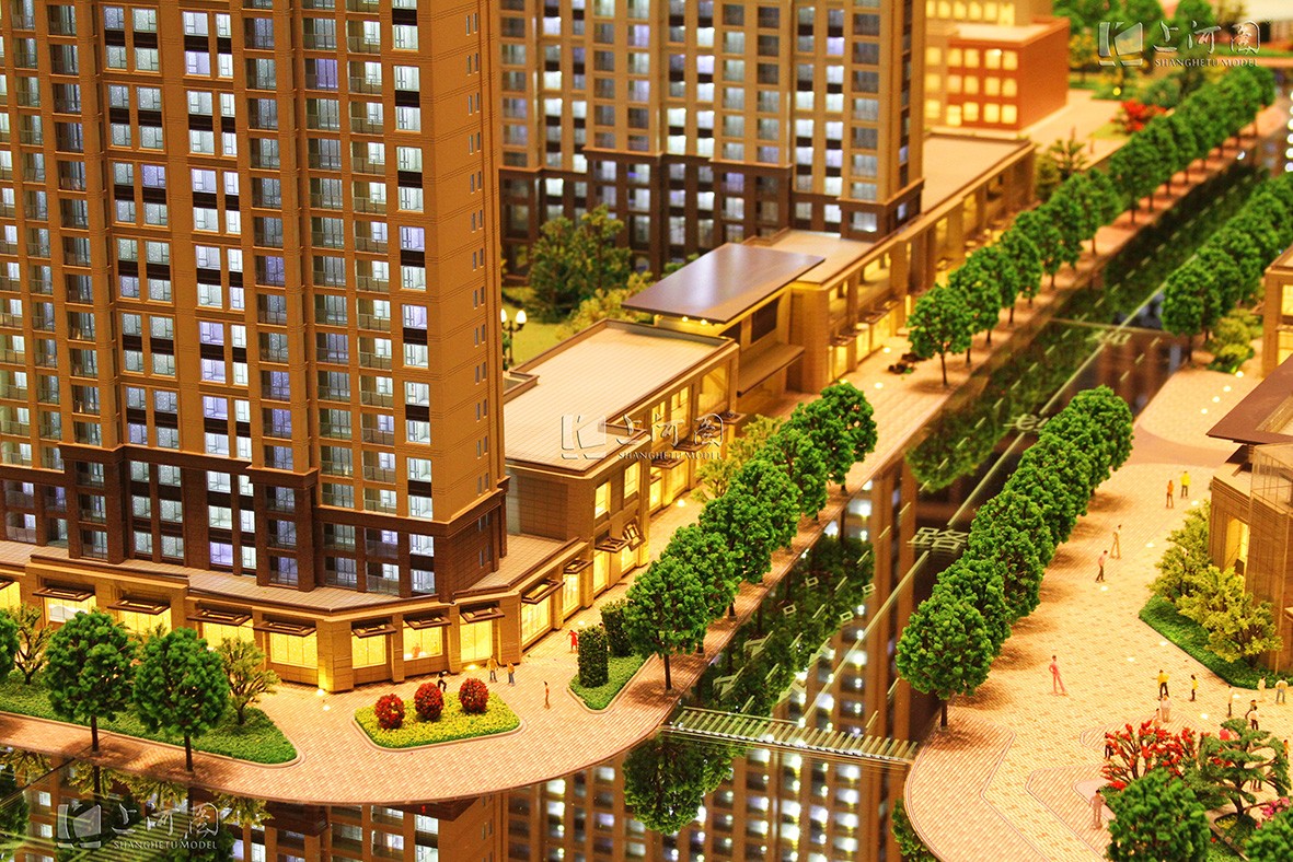 深圳建筑模型公司上河图，以“一砖一瓦”还原建筑原型