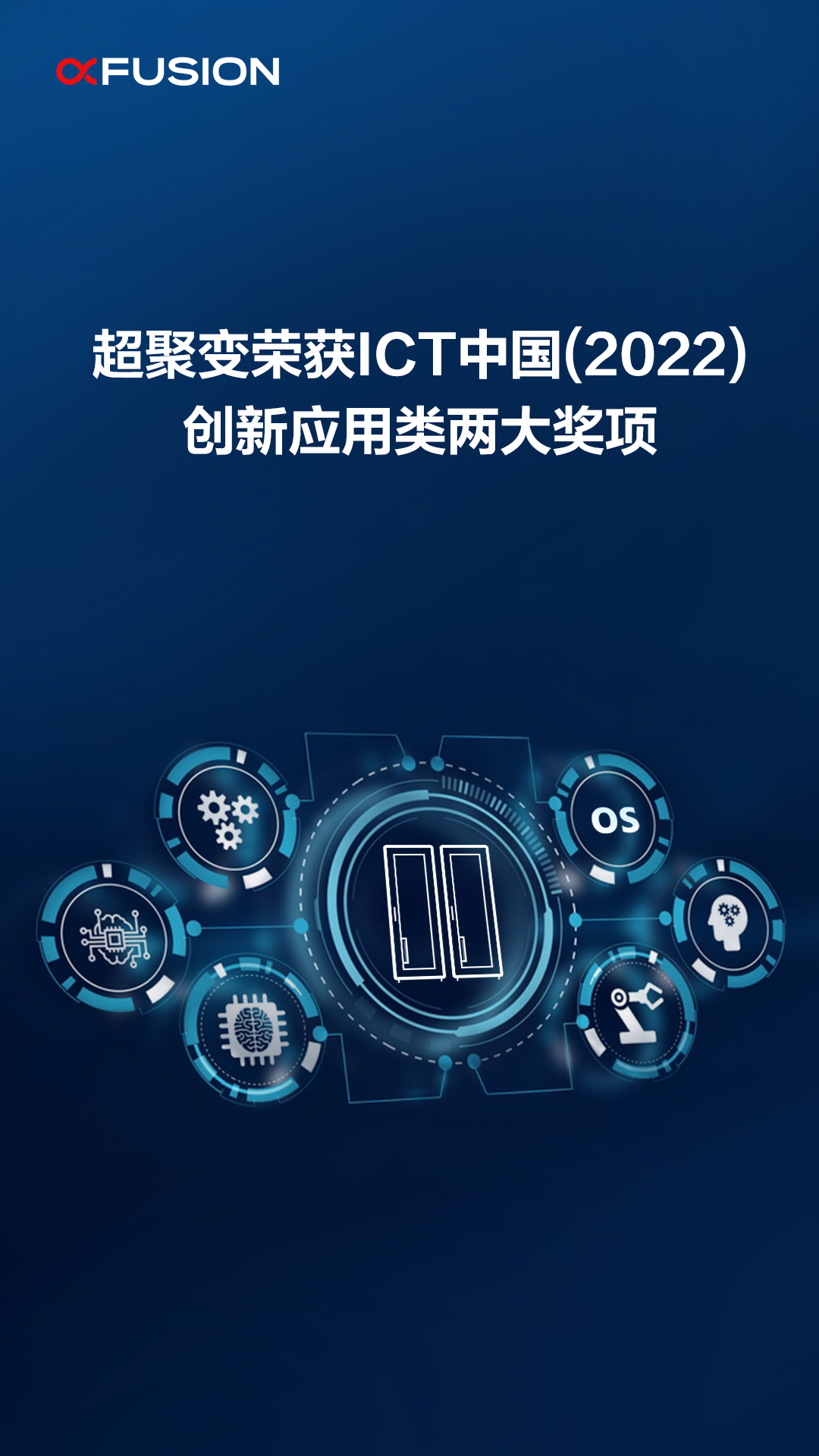 超聚变荣获“ICT中国（2022）典型案例”创新应用类两项大奖