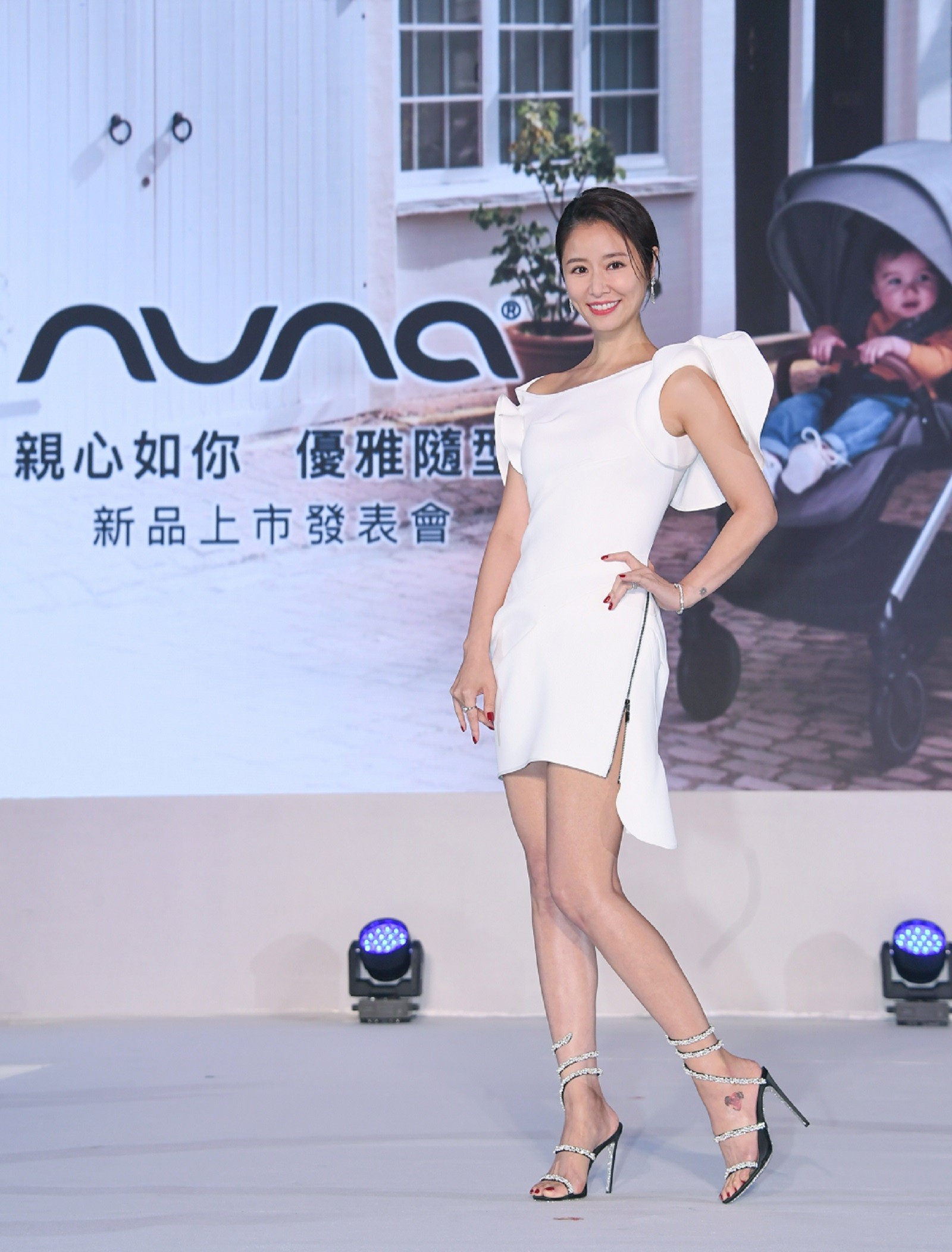 nuna 2020新品发布会,林心如完美演绎时尚女王风姿