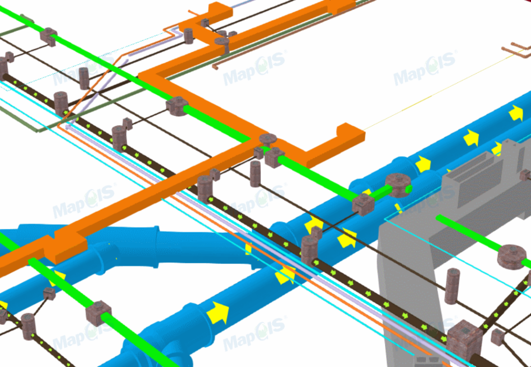 地下管网三维图片