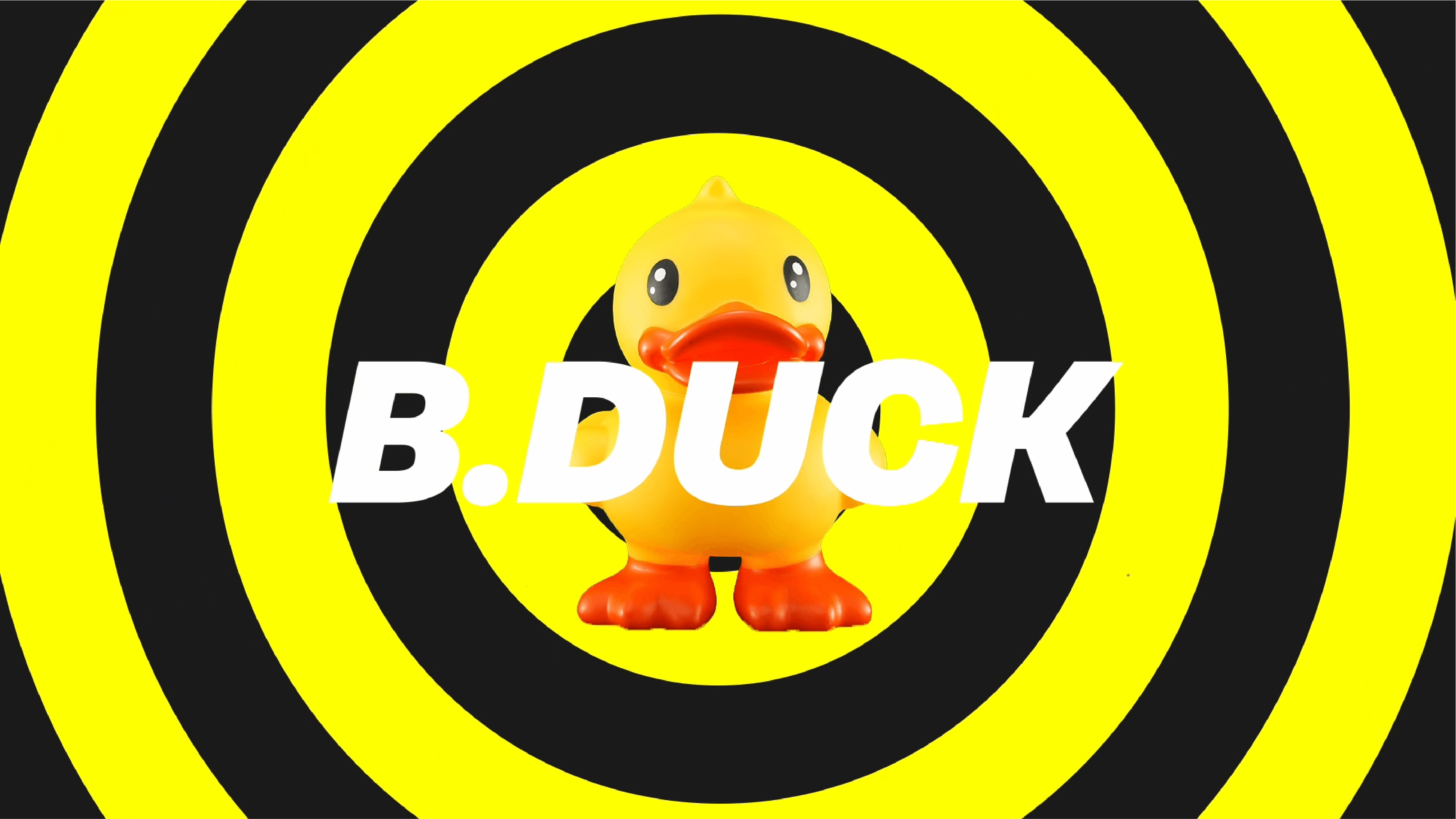 b.duck小黄鸭 壁纸图片